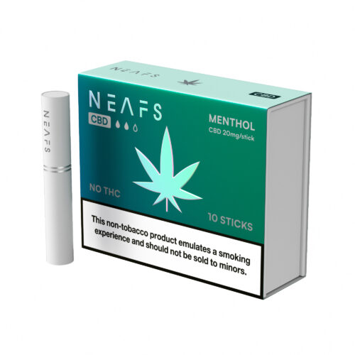 NEAFS Menthol CBD 20mg sticks - Pack (10 Sticks)