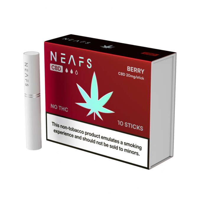 NEAFS Berry CBD 20mg sticks - Pack (10 Sticks)