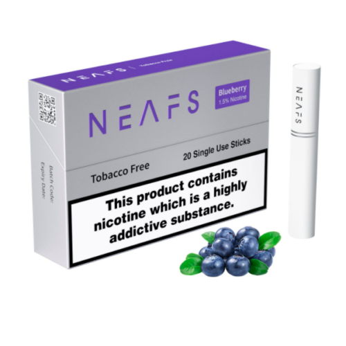 NEAFS Blueberry 1,5% nikotinové tyčinky – Balení (20 Tyčinek)