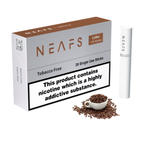 NEAFS Coffee 1.5% nikotinové tyčinky – balení (20 tyčinek)