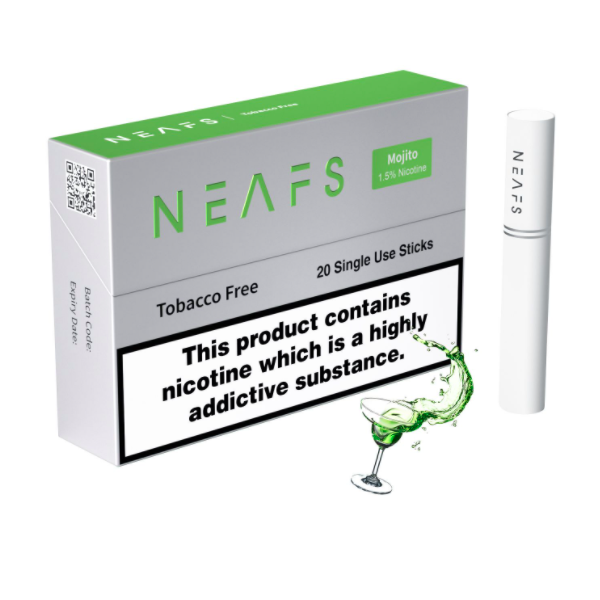 NEAFS Mojito 1.5% Nicotine Sticks - Pack (20 Sticks)