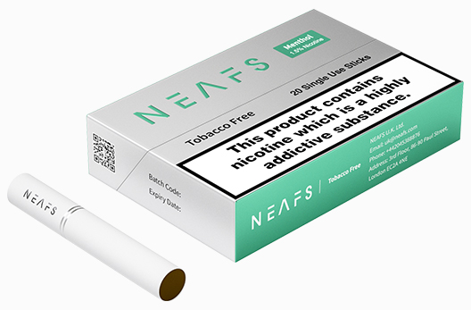 neafs πακέτο μενθόλης χωρίς καπνό
