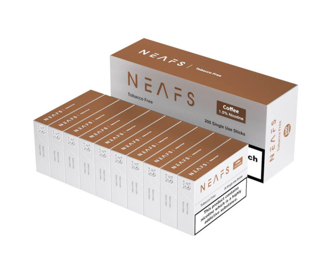 Στικ νικοτίνης NEAFS Coffee 1,5% – Κούτα (200 στικ)