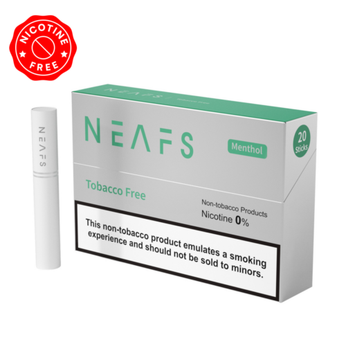 Στικ χωρίς νικοτίνη NEAFS Menthol – Πακέτο (20 στικ)