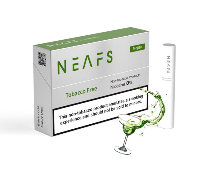 "NEAFS Mojito" lazdelės be nikotino - dėžutė (200 lazdelių)