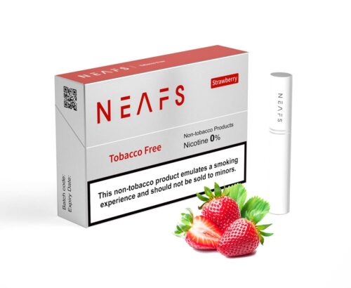 NEAFS Jahodové tyčinky bez nikotinu - 200 tyčinek