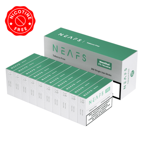 NEAFS Mentolos nikotinmentes rudacskák - karton (200 db)