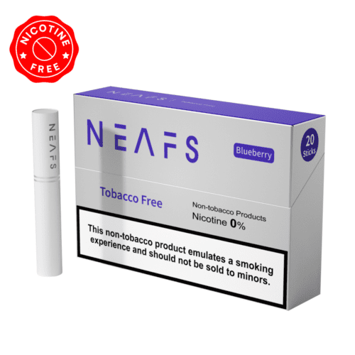 NEAFS Blueberry Nicotine Free Sticks - opakowanie (20 sztuk)
