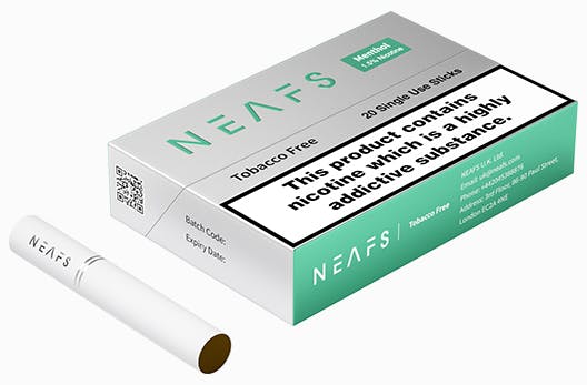 neafs menthol pack tobacco free sticks